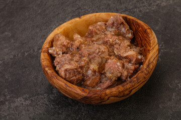 Gurmet venison stew with spices