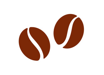Two coffee beans icon.