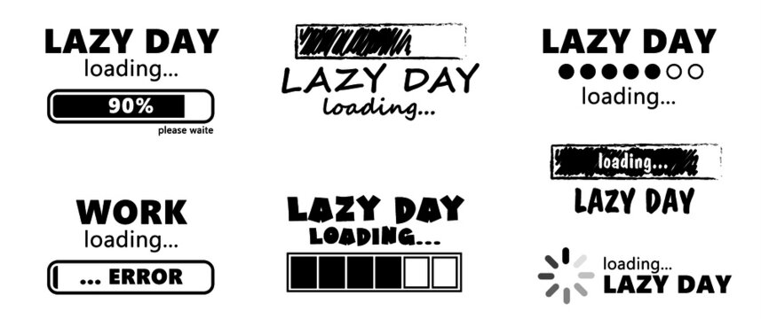 Happy Lazy Day World sleep day Dream day asleep counting shhh silent please be quiet please silence sleeping mute Fun funny vector sheep good night Pajamas tim sleepy sunday long weekend human