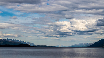 Mountain view from northern Norway.