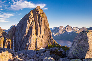 Segla mountain, Senja island in northern Norway.