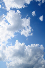 Obraz premium 青空と白い雲