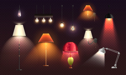 House Lighting Lamps Set