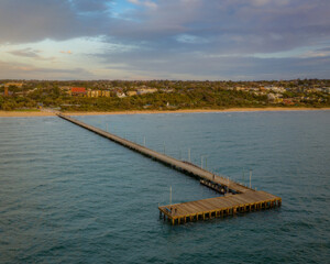 Frankston Pier in Victoria Australia