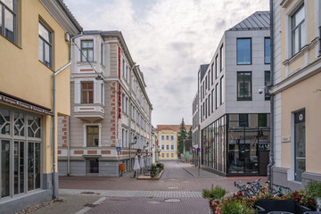 Fototapeta na wymiar city view europe estonia tartu