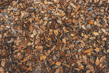 pine bark mulch background