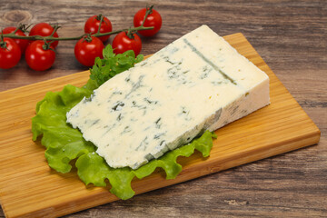 Fototapeta na wymiar Italian traditional gorgonzola soft cheese