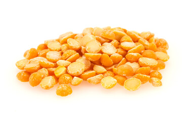 Raw dry peas for cooking