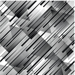 Seamless pattern with lines.Triangles
 unusual poster Design .Black Vector stripes .Geometric shape. Endless texture