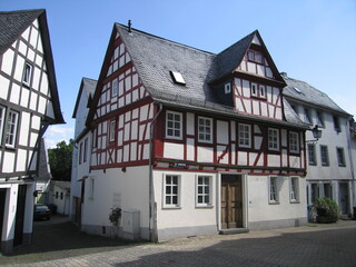 Fachwerkhäuser Fachwerkstadt Limburg an der Lahn in Hessen