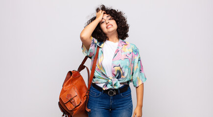  panicking over a forgotten deadline, feeling stressed, having to cover up a mess or mistake