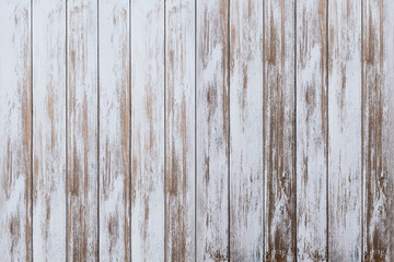 Wooden board white old style abstract background .