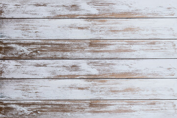 Wooden board white old style abstract background .