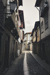 Fototapeta na wymiar Views of the historic buildings of Guimarães, the birthplace of Portugal