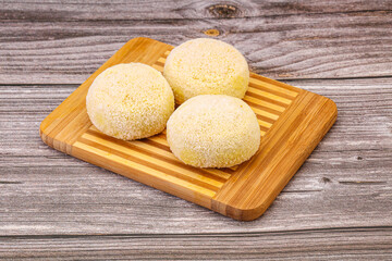 Raw potato zrazy for cooking