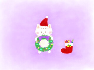 santa claus and snowman