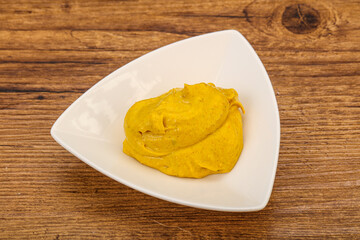 Asian Curry sauce in the bowl