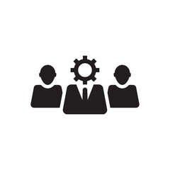 management team icon - expert group icon