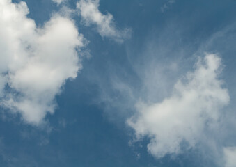 blue sky with clouds