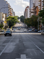 Obraz premium In the middle of the street