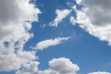 blue sky with clouds