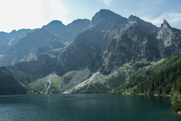 Obraz na płótnie Canvas Morskie Oko in Poland / Tatra Mountains