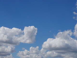 blue sky with clouds