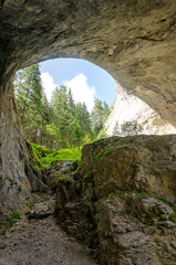 Obraz premium Rock formations in the Rhodopes in Bulgaria called the Marvelous Bridges