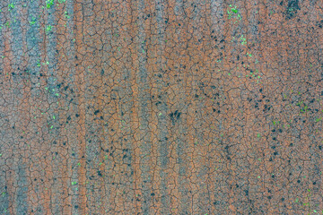 Cracked ground field harvest empty land