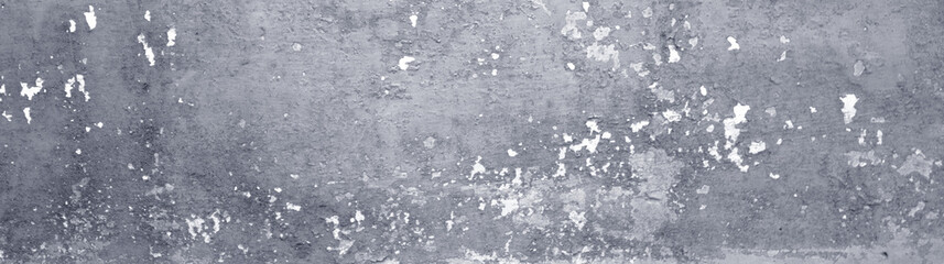 Texture of old black and White concrete wall as background	