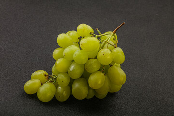 Sweet and tasty green grape