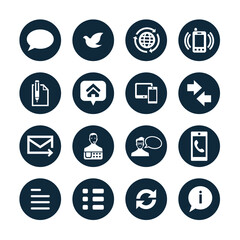 Web icon set. Website set icon vector. for computer and mobile