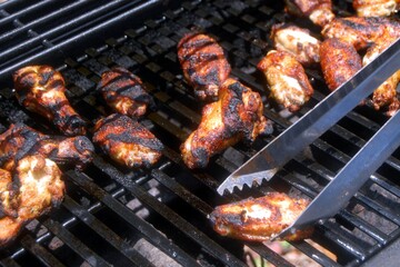 Grilling Wings