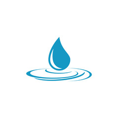 Fototapeta premium Water drop Logo Template vector
