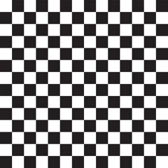 Seamless, repeatable checkered, chequered squares pattern and background. Chessboard, chess, checkerboard texture, pattern. Simple, basic monochrome, pepita, alternating squares backdrop