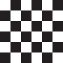 Seamless, repeatable checkered, chequered squares pattern and background. Chessboard, chess, checkerboard texture, pattern. Simple, basic monochrome, pepita, alternating squares backdrop