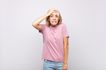  panicking over a forgotten deadline, feeling stressed, having to cover up a mess or mistake