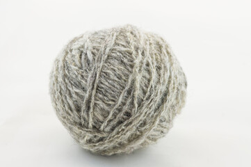 ball of gray thread