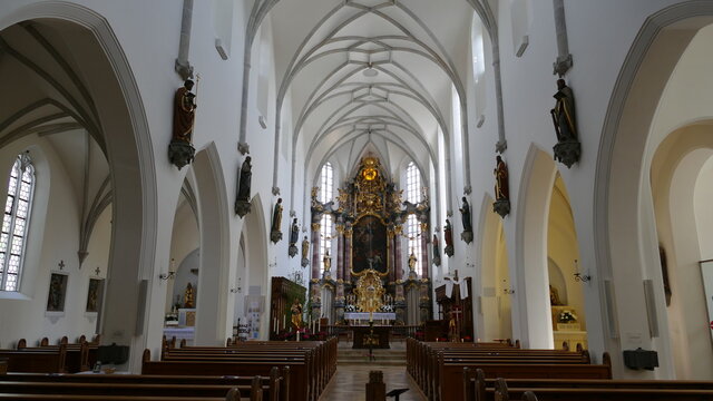 Kirche Mari&auml; Himmelfahrt Aichach