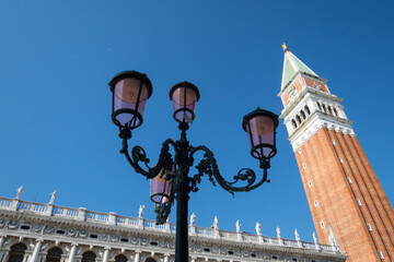 Campanile in Venedig, Italien