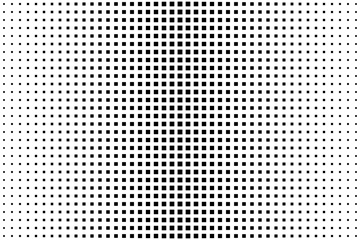 Squares halftone geometric background pattern and texture vector illustration