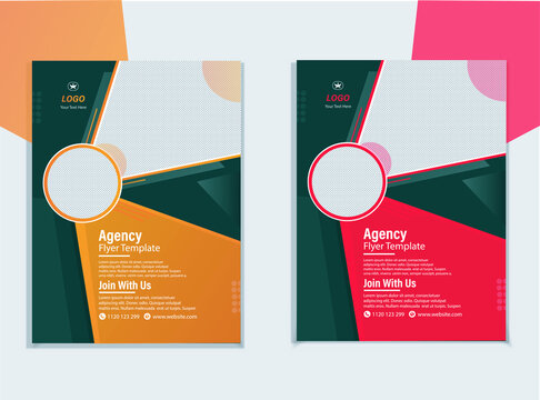 Business & Corporate event management flyer design template 