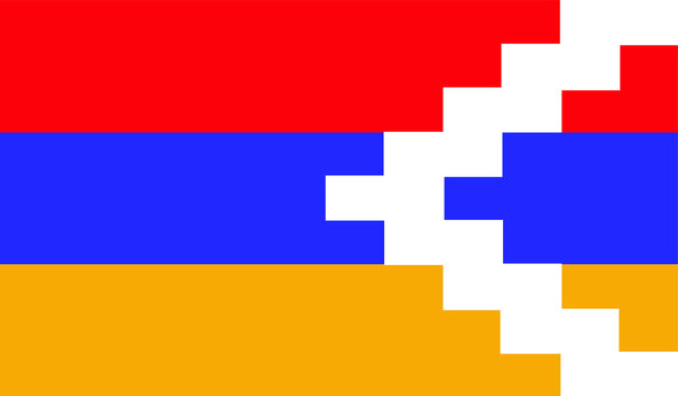 Artsakh Republic (Nagorno-Karabakh) Flag 3x5 Feet - 100% Polyester, Outdoor Banner
