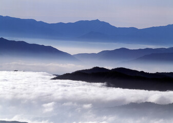 Obraz premium 山並み