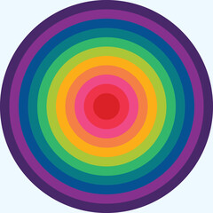  Abstrack beauty  Rainbow  Background  vector illustration design