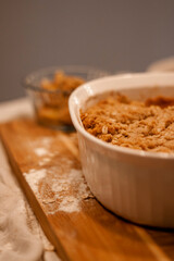 peach crisp