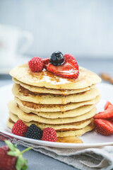 stack of pancakes