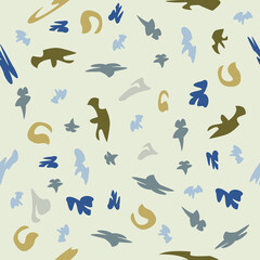 Obraz na płótnie Canvas Seamless pattern for fabric, print, wallpaper, gift wrap and more. 