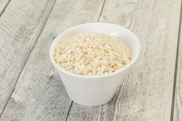 Arborio rice for Italian risotto