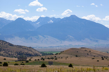 Mountain landscape Montana
